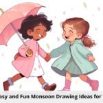 10 Easy and Fun Monsoon Drawing Ideas for Kids