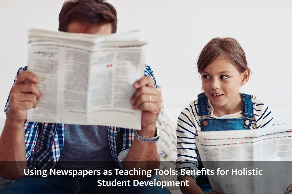 Newspapers as teaching tools for students